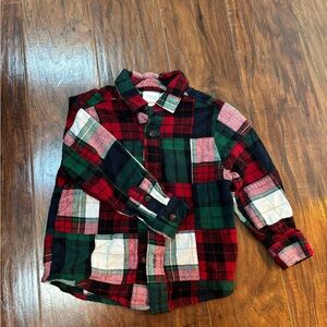 The Children's Place Multicolor Plaid Button Down Shirt